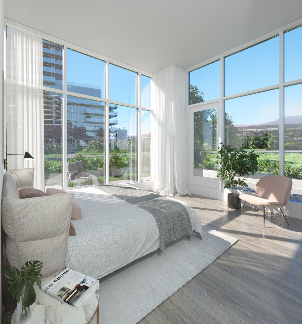 Visualisierungen Holybridge Luxury Midrise Living Towers, Vancouver - Canada Wohneinheiten - Fix Visuals